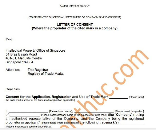 Thư đồng ý - Letter of Consent là gì? Download Mẫu Thư đồng ý (Mẫu Letter of Consent), Tiếp theo bài viết về Những điều cần biết về Thư đồng ý - Letter of Consent trong đăng ký nhãn hiệu, chúng tôi giới thiệu Mẫu Thư đồng ý - Letter of Consent để bạn đọc có thể tải về máy tính tham khảo và cân nhắc sử dụng.